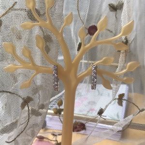 Sterling Silver CZ Earrings